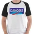 Camiseta Danosse Sátira Engraçado Camisa Blusa Raglan