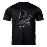 Camiseta Darth Vader Carro Star Wars Filme Vilão Style Nerd