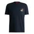 Camiseta De Algodão Com Logo Sobreposto Hugo