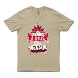 Camiseta De Algodao Feminino