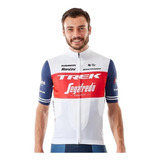 Camiseta De Ciclismo Masculina Equipe Trek-segafredo Santini