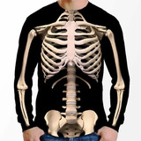 Camiseta De Esqueleto 