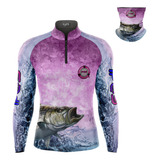 Camiseta De Pesca Bandana