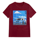 Camiseta Desenho Japones Montanha Old School Aesthetic Funny