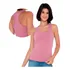 Camiseta Desportiva Feminina Blusa Nadador Fitness Elastano