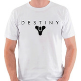 Camiseta Destiny Jogo Logo Game Videogame Camisa Blusa