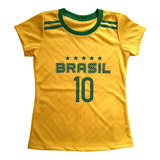 Camiseta Do Brasil Infantil