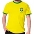 Camiseta Do Brasil Para Copa Personalizada Com Nome E Número
