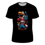 Camiseta Do Super Mario