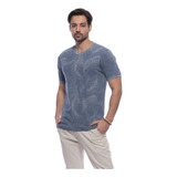 Camiseta Dockston Piquet Estampada