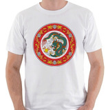 Camiseta Dragão Chinês Asiático Oriental China Camisa Blusa