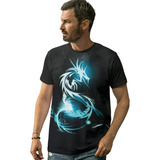 Camiseta Dragao Neon Dragon