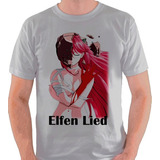 Camiseta Elfen Lied Lucy Dicornius Anime Camisa Blusa