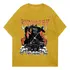 Camiseta Escrita Emissary Desenho Caveira Nostalgia Desenhos