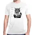 Camiseta Estampa Animais Gato Surtado Sátira Engraçada 59
