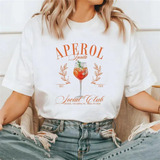 Camiseta Estampa Aperol Drink