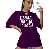 Camiseta Estampa Coelho Quadriculado