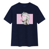 Camiseta Estampa Estatua Gringa