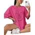 Camiseta Estampa Macio Riscos Blusa Moda Atual