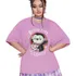 Camiseta Estampada Blood Type Is Coffe Plus Size Oversized