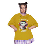 Camiseta Estampada Blood Type