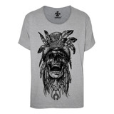 Camiseta Estampada Caveira Slash