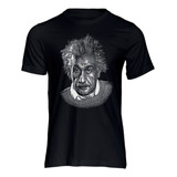 Camiseta Estampada Einstein 100  Algodão Camisa Unissex