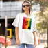 Camiseta Estilosa Moda Lady Gaga Vintage Color Unissex