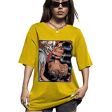 Camiseta Estilosa Oversized Larga