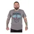 Camiseta Estonada Masculina De Rock Guitarra Les Paul Cinza