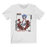Camiseta Eva Rei Ayanami Neon Genesis Evangelion Camisa