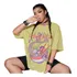 Camiseta Fashion Larga Casual Aesthetic Estilosa Plus Size