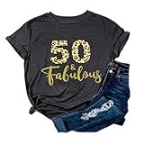 Camiseta Feminina 50th Fabulous