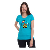 Camiseta Feminina Algodao Desenho