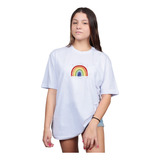 Camiseta Feminina Arco iris