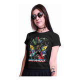 Camiseta Feminina Baby Look - Ragna-rock (vingadores)