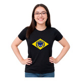 Camiseta Feminina Babylook Banda