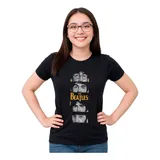 Camiseta Feminina Babylook Banda