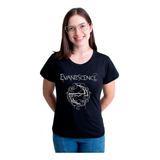 Camiseta Feminina Babylook Evanescence