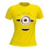 Camiseta Feminina Babylook Minion