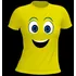 Camiseta Feminina Babylook Rosto Alegria Divertidamente