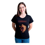 Camiseta Feminina Babylook Scorpions