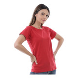 Camiseta Feminina Basica 100