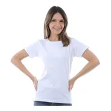 Camiseta Feminina Basica 100