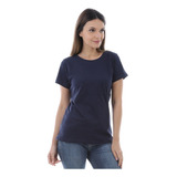 Camiseta Feminina Basica 100