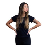 Camiseta Feminina Basica 100