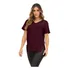 Camiseta Feminina Básica Tapa Bumbum Sobre Legging