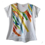 Camiseta Feminina Blusa Linda