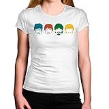 Camiseta Feminina Branca Beatles