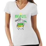 Camiseta Feminina Brasil Selecao